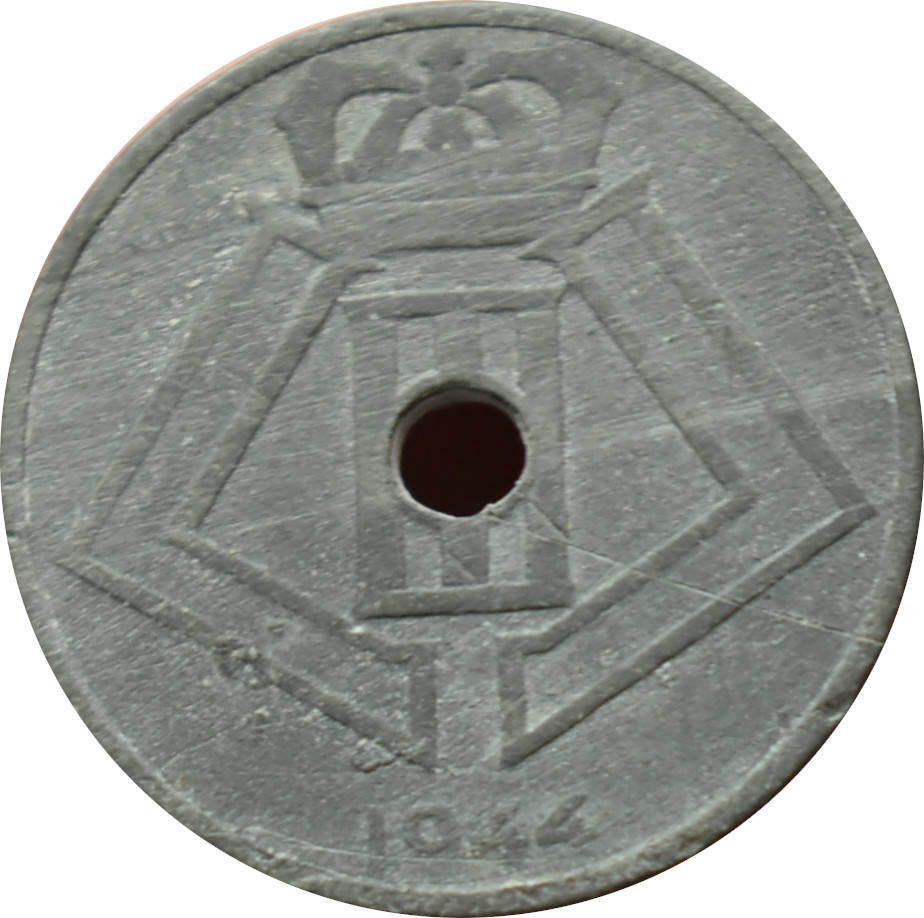 Belgicko 25 Centimes 1944