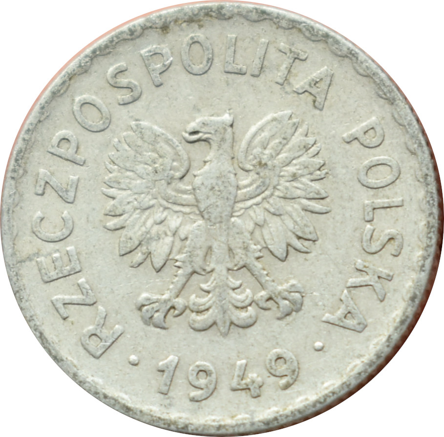 Poľsko 1 Zloty 1949