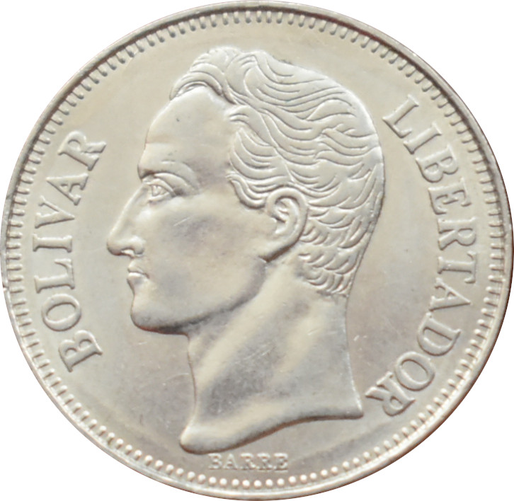 Venezuela 1 Bolivar 1990
