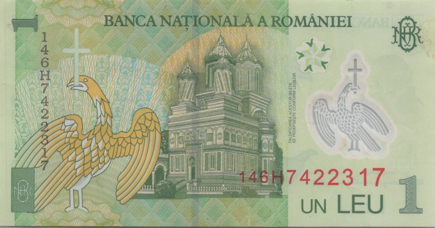 Rumunsko 1 Leu 2005