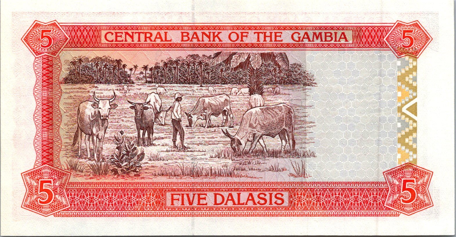 Gambia 5 Dalasis 2006-13