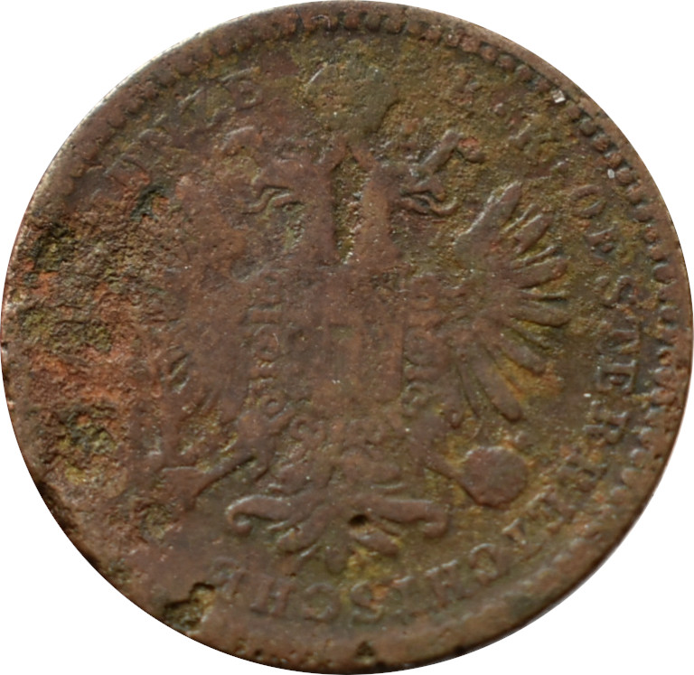 F.J. 1 Kreuzer 1859 M