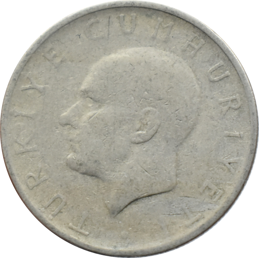 Turecko 1 Lira 1957