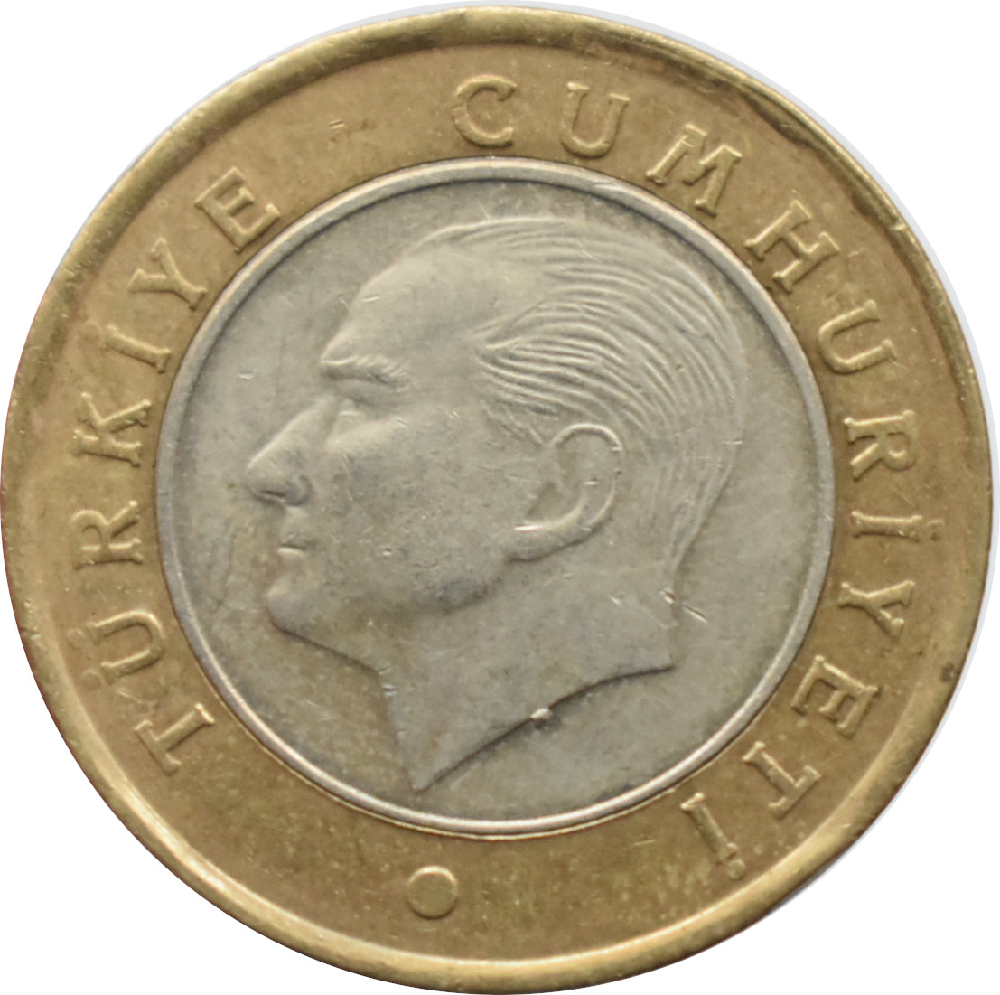 Turecko 1 Lira 2012