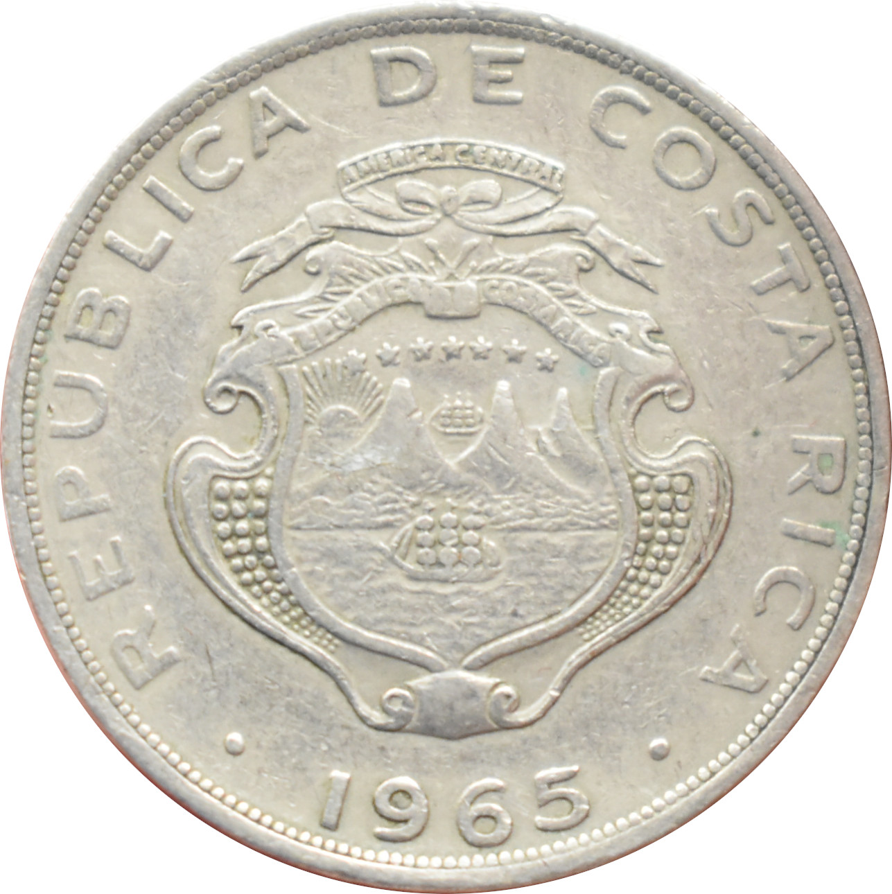 Kostarika 1 Colon 1965