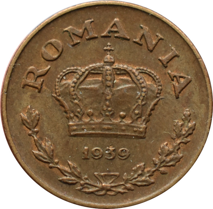 Rumunsko 1 Leu 1939