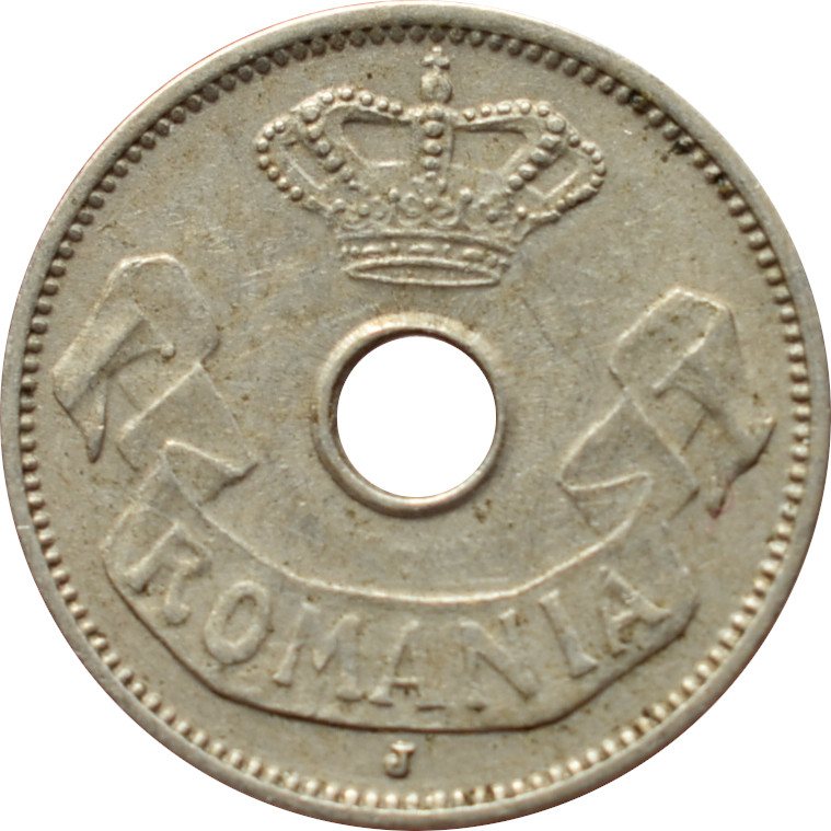 Rumunsko 5 Bani 1906 J