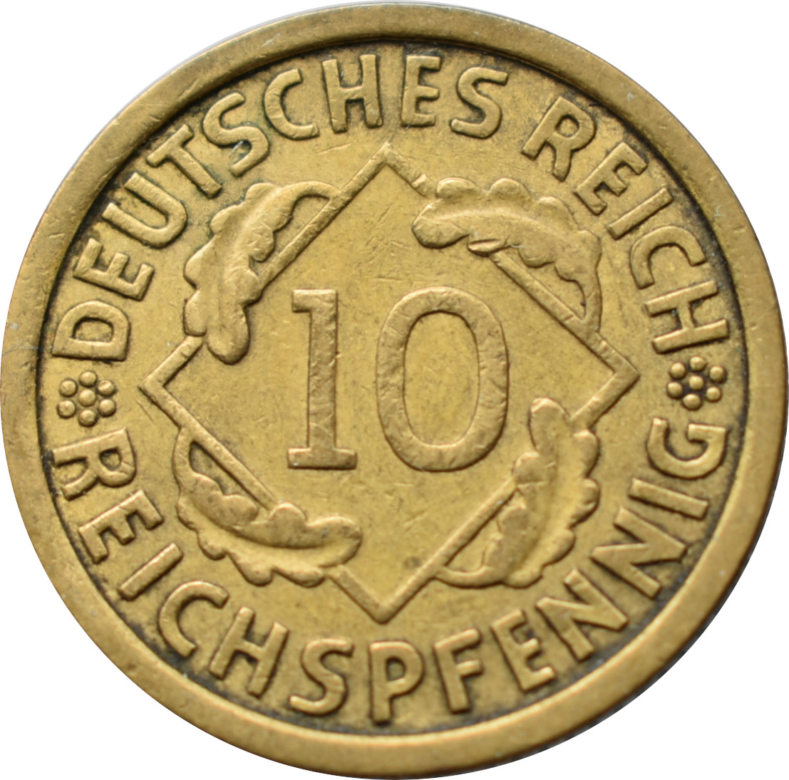 Nemecko - Weimarská republika 10 Reichspfennig 1935 J