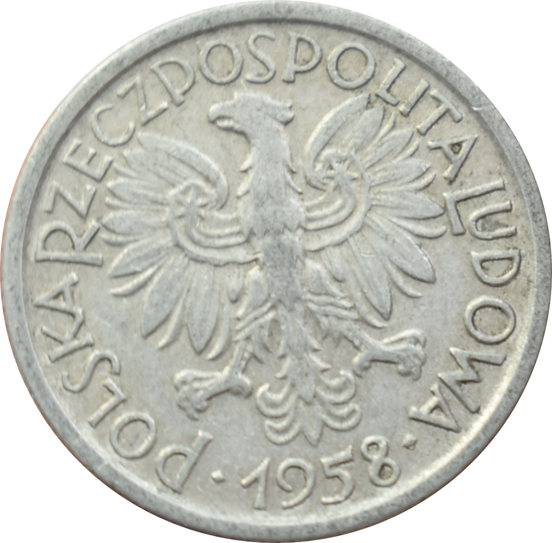 Poľsko 2 Zlote 1958