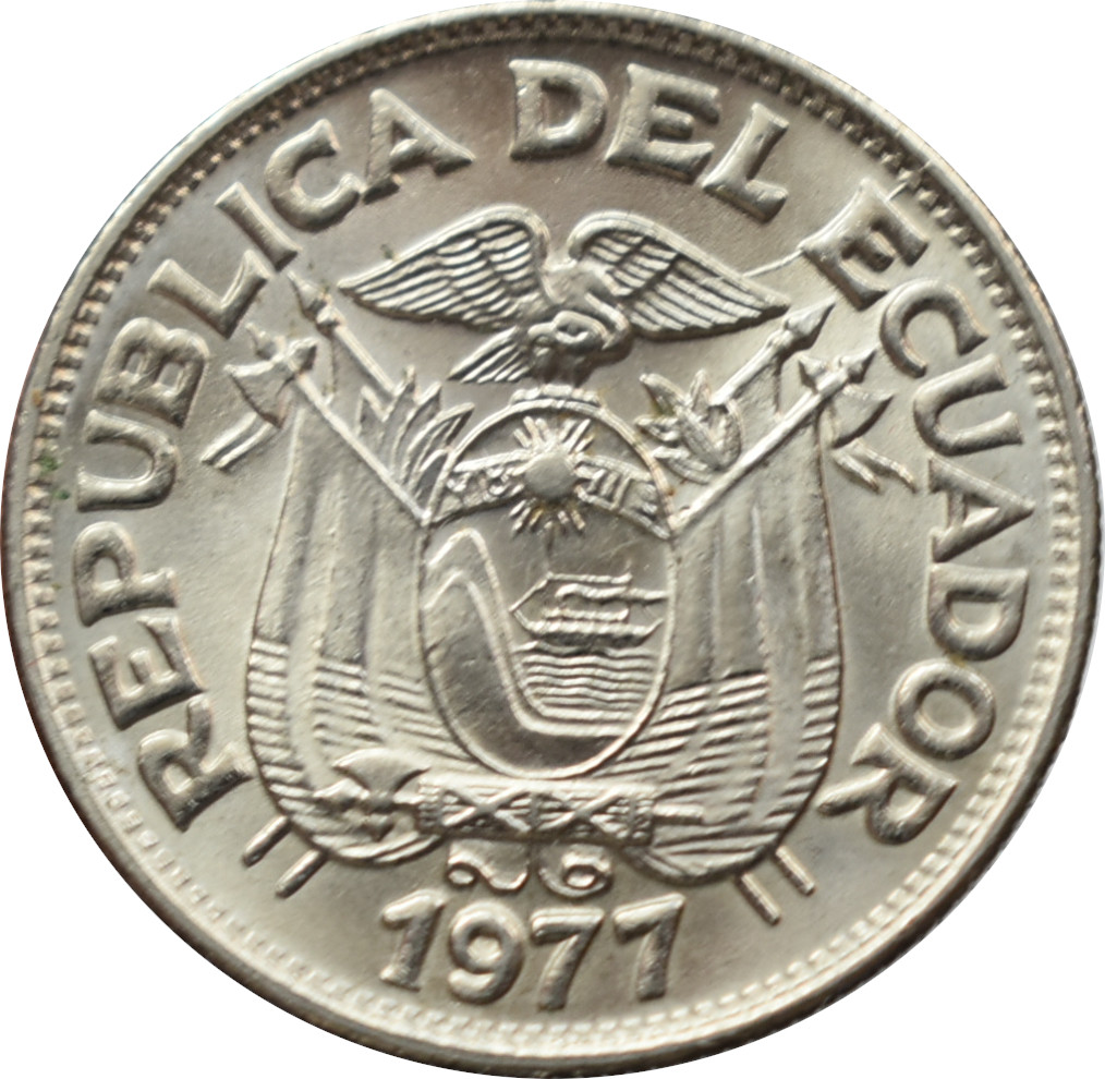 Ekvádor 50 Centavos 1977