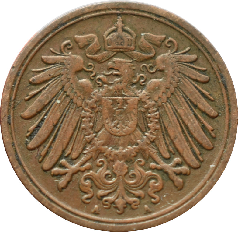 Nemecko - Nemecká ríša 1 Pfennig 1908 A