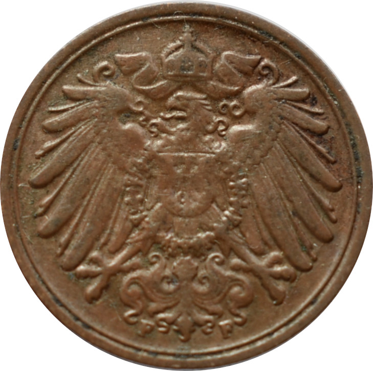 Nemecko - Nemecká ríša 1 Pfennig 1914 F