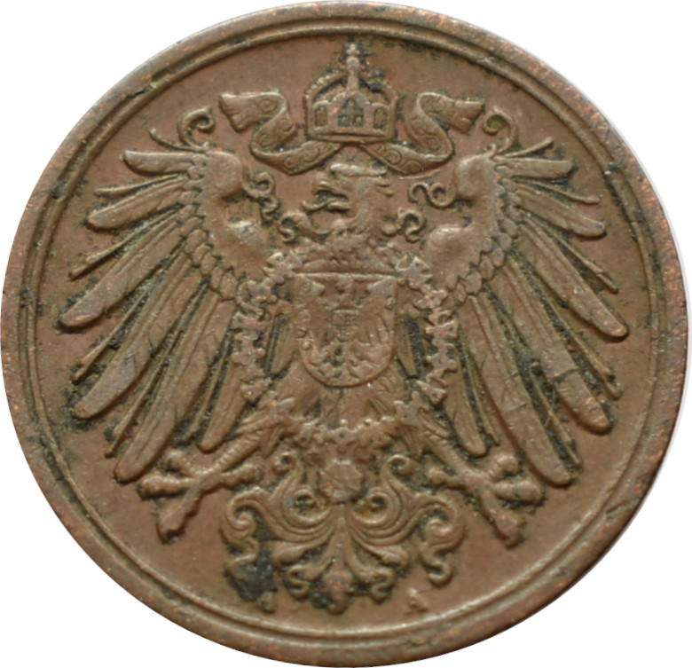 Nemecko - Nemecká ríša 1 Pfennig 1914 A