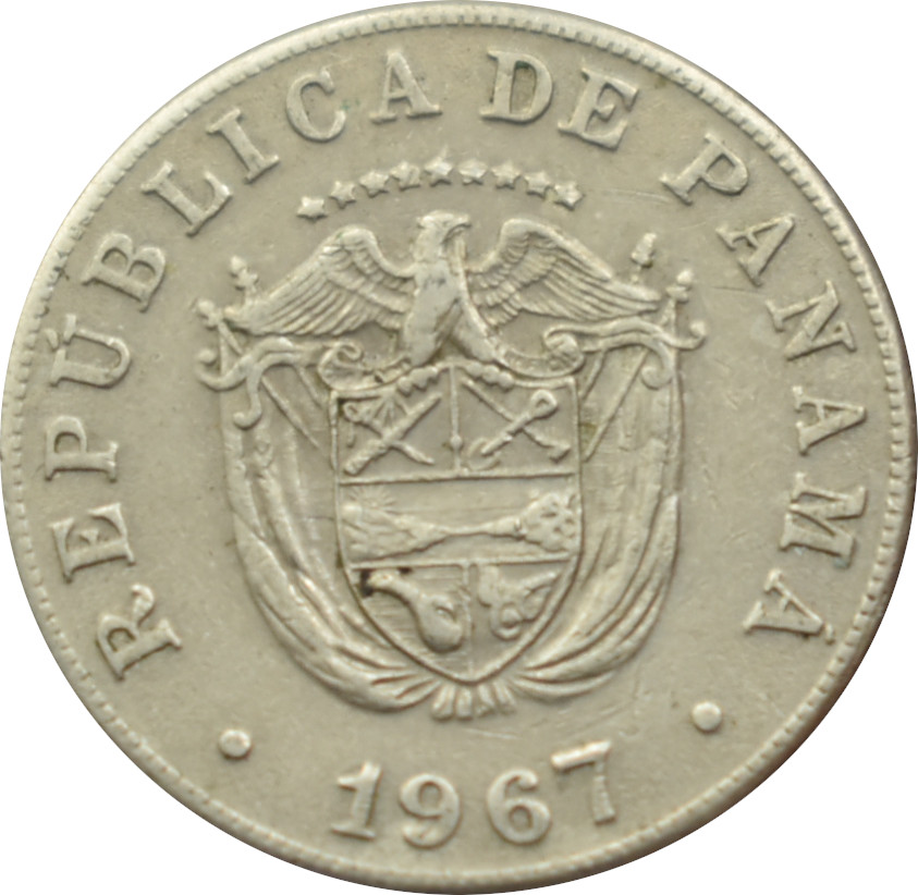 Panama 5 Centesimos 1967