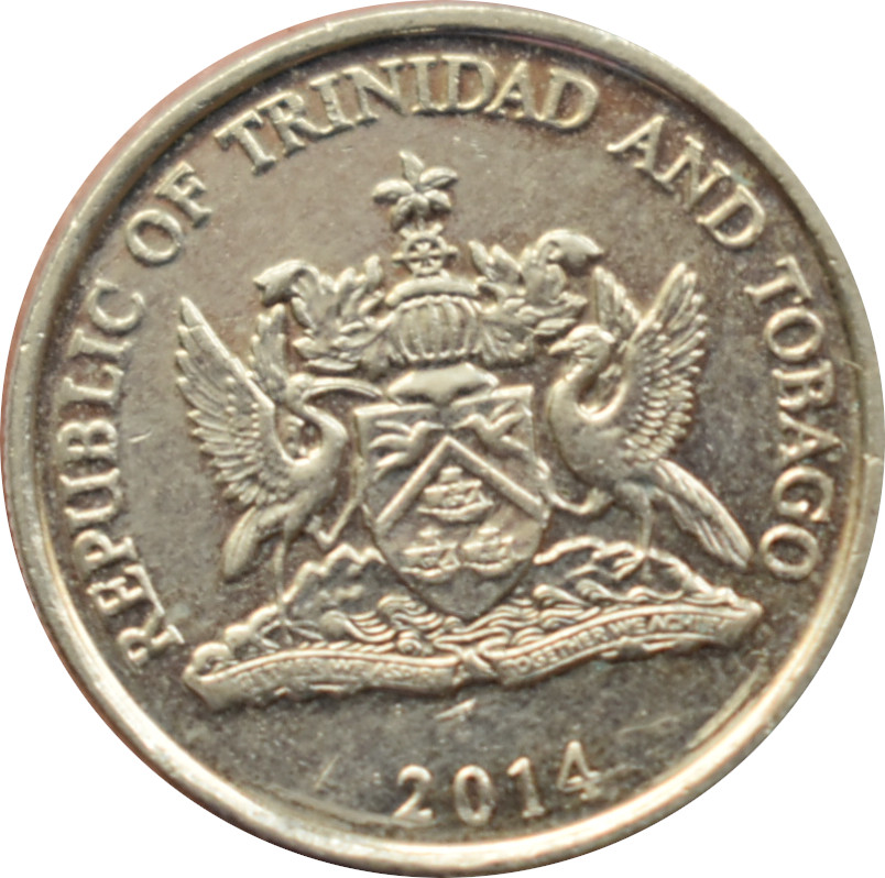 Trinidad a Tobago 25 Cents 2014