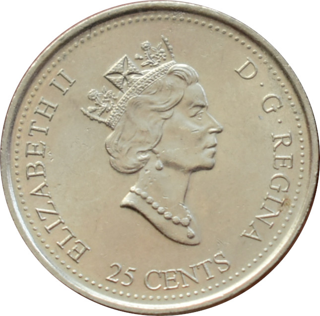 Kanada 25 Cents 1999