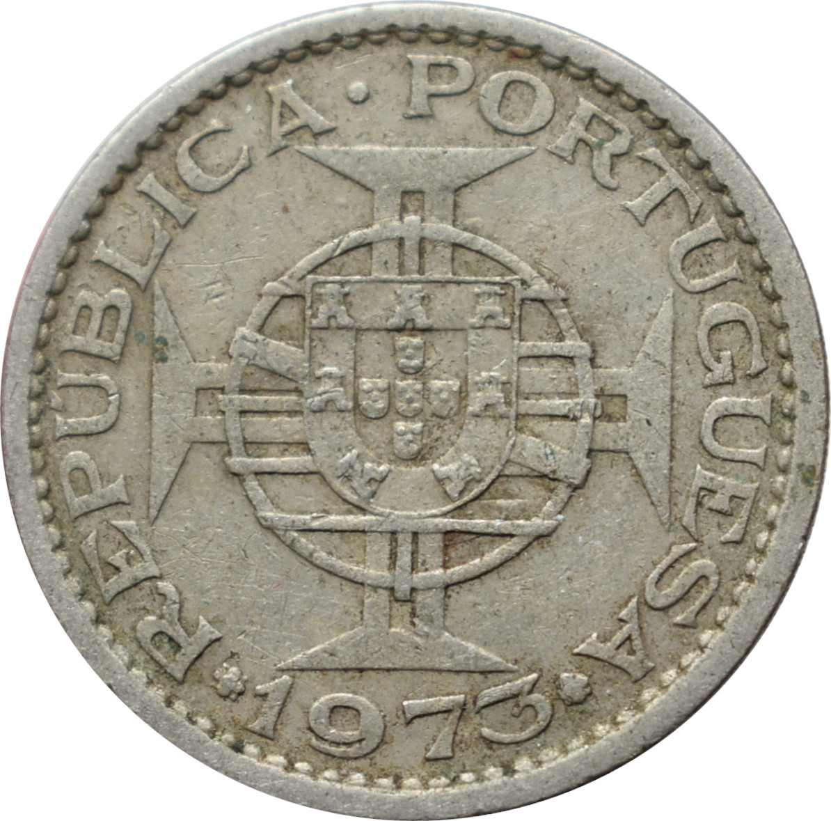 Mozambik 5 Escudos 1973
