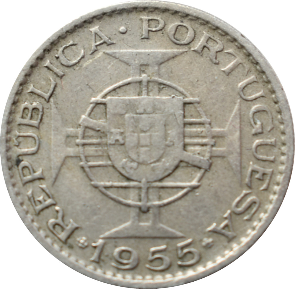 Mozambik 2,5 Escudos 1955