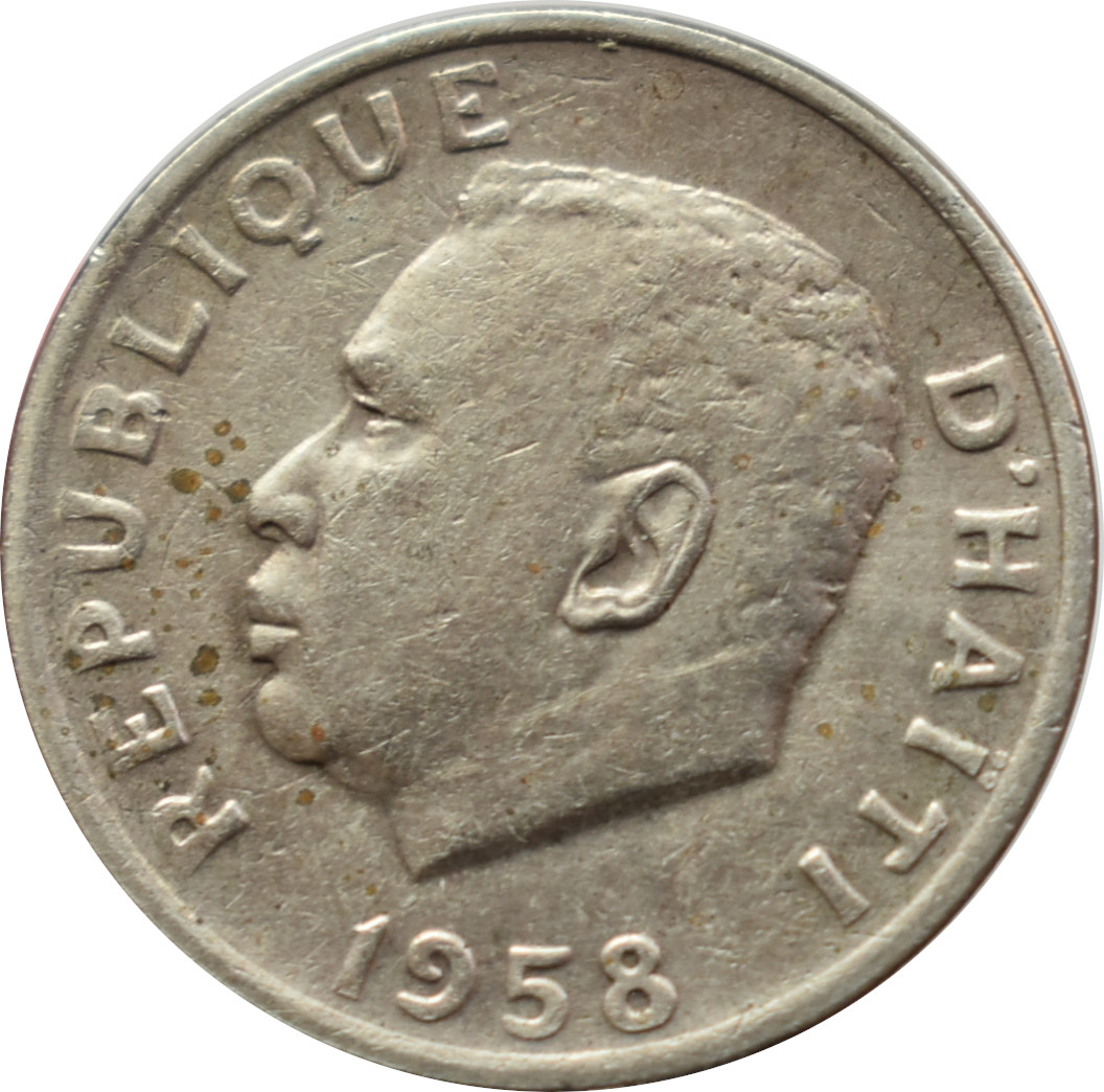 Haiti 5 Centimes 1958