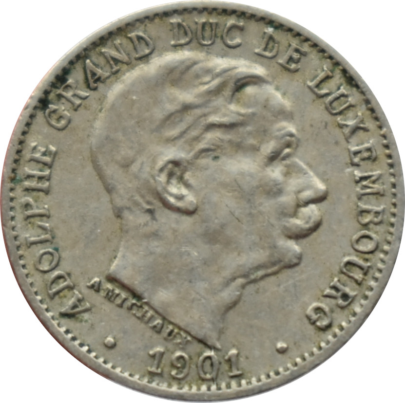 Luxembursko 5 Centimes 1901