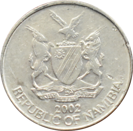 Namíbia 5 Cents 2002