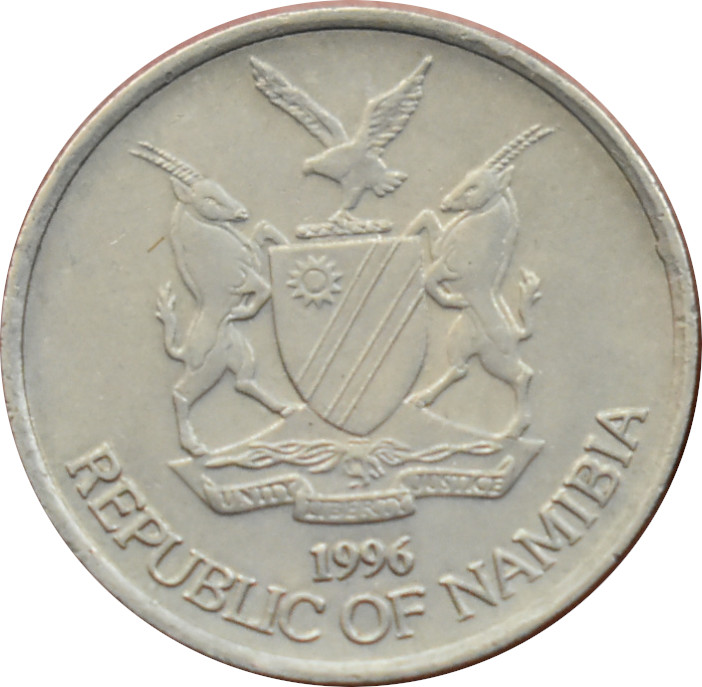 Namíbia 10 Cents 1996