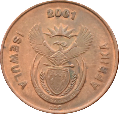 Južná Afrika 1 Cent 2001