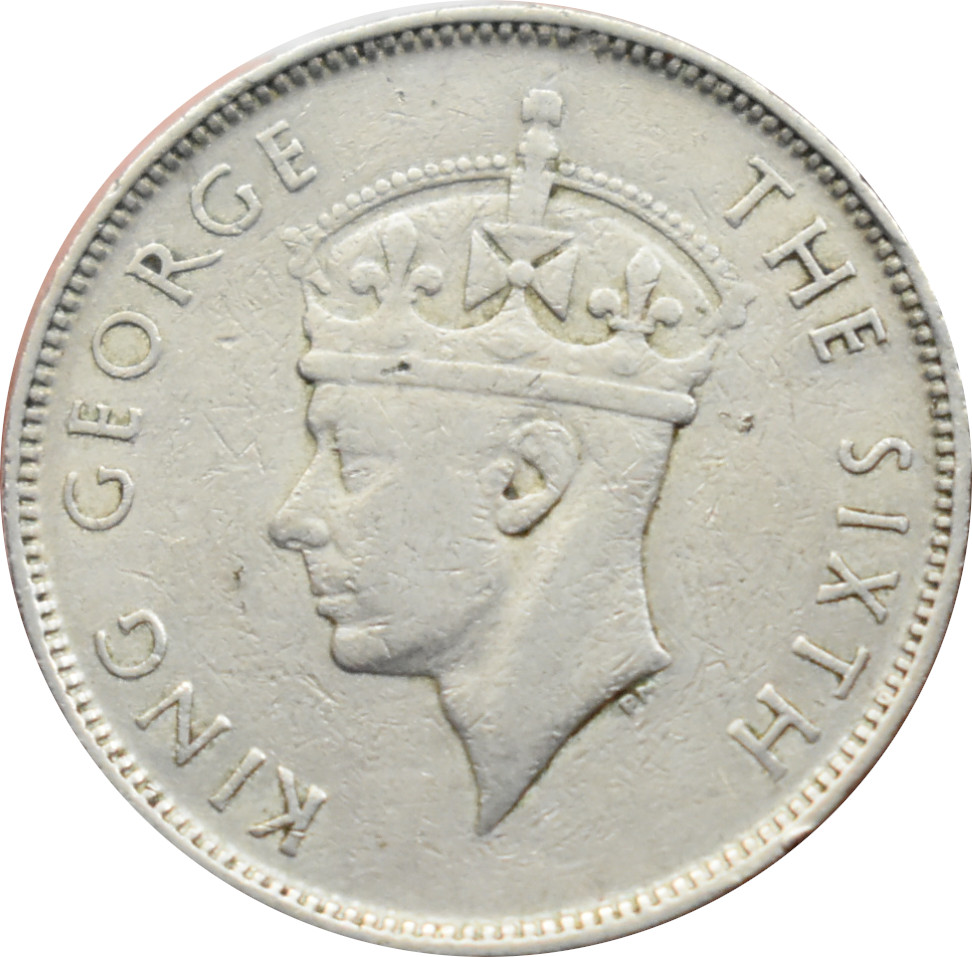 Maurícius 1 Rupee 1950