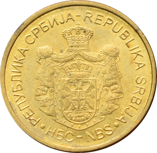 Srbsko 1 Dinar 2013
