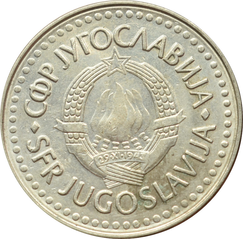 Juhoslávia 100 Dinara 1987