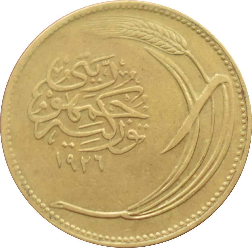 Turecko 10 Kurus 1926