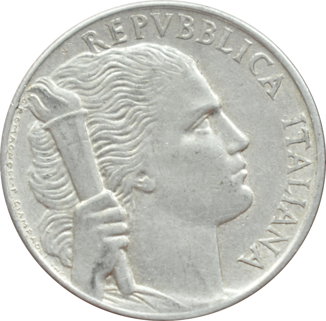 Taliansko 5 Lír 1949