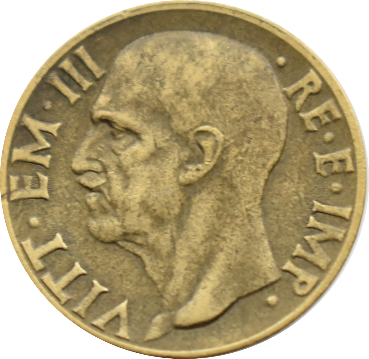Taliansko 10 Centesimi 1940
