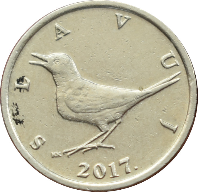 Chorvátsko 1 Kuna 2017