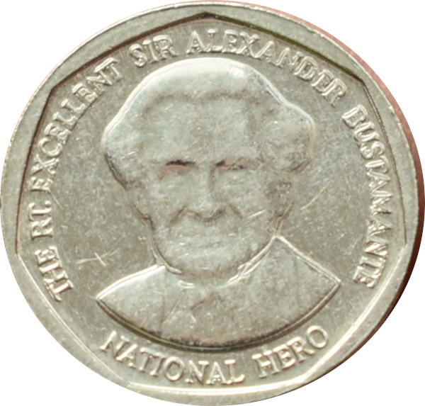 Jamajka 1 Dollar 2012
