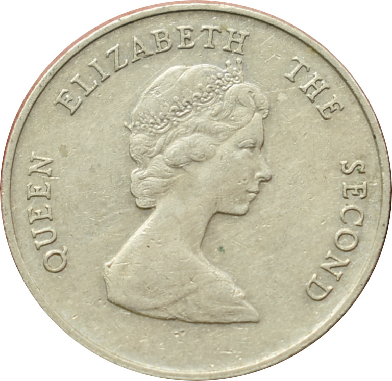 Východokaribské štáty 25 Cents 1989