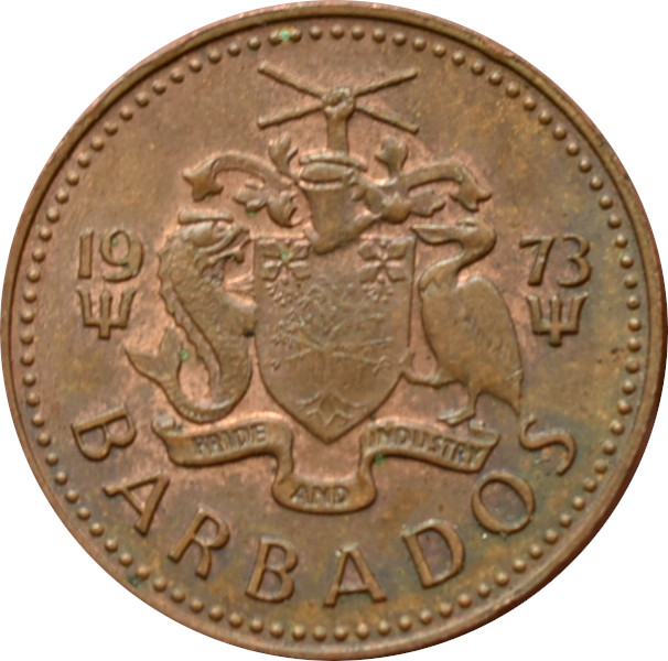Barbados 1 Cent 1973