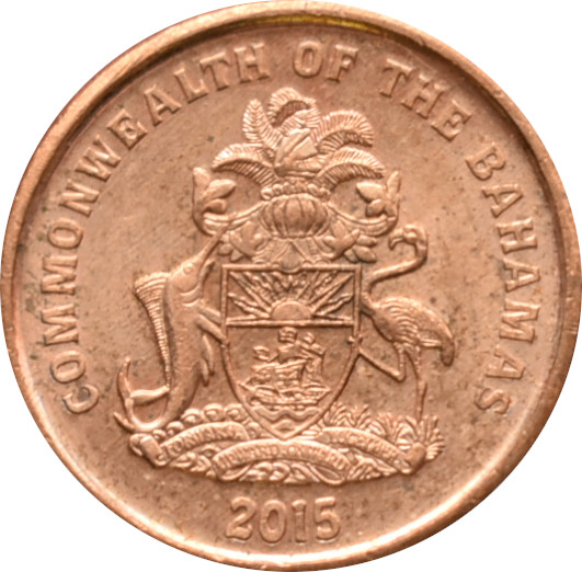 Bahamy 1 Cent 2015