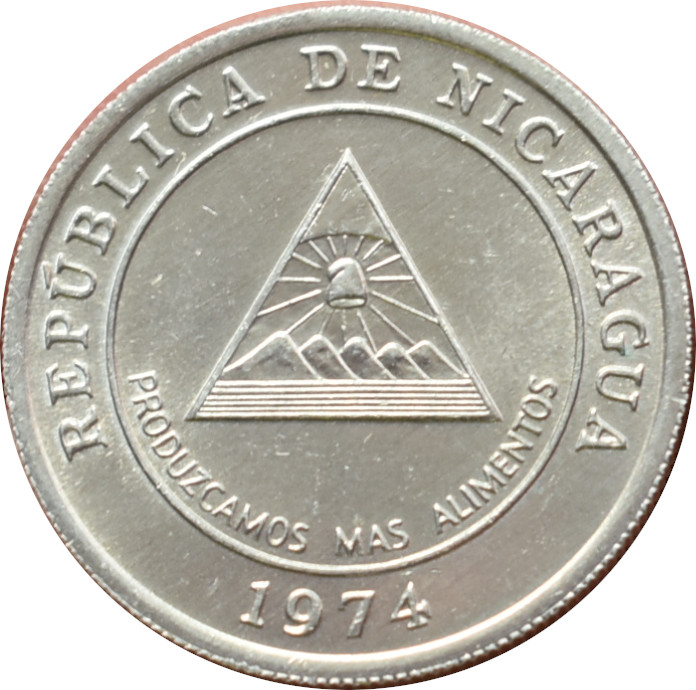 Nikaragua 5 Centavos 1974