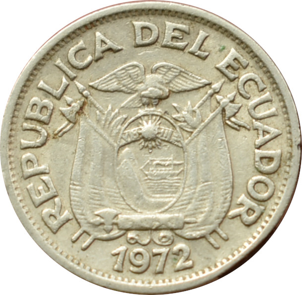 Ekvádor 10 Centavos 1972