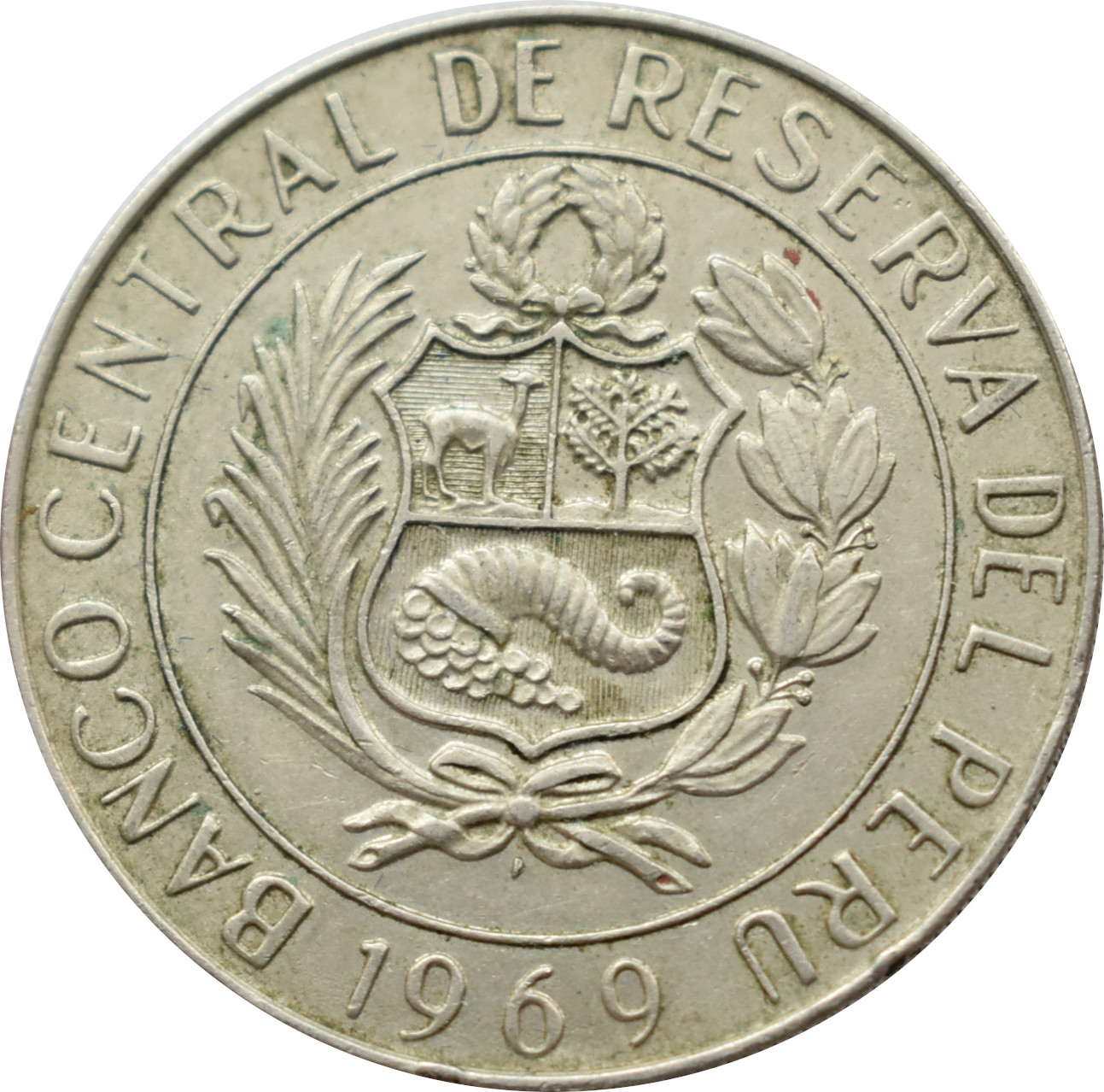 Peru 10 Soles de Oro 1969