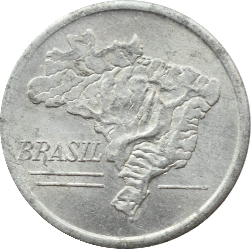 Brazília 10 Cruzeiros 1965