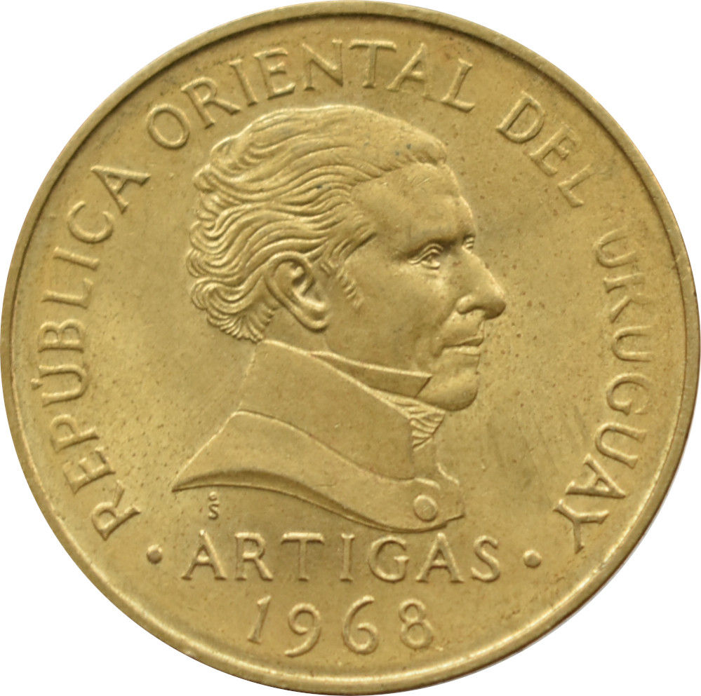Uruguaj 10 Pesos 1968