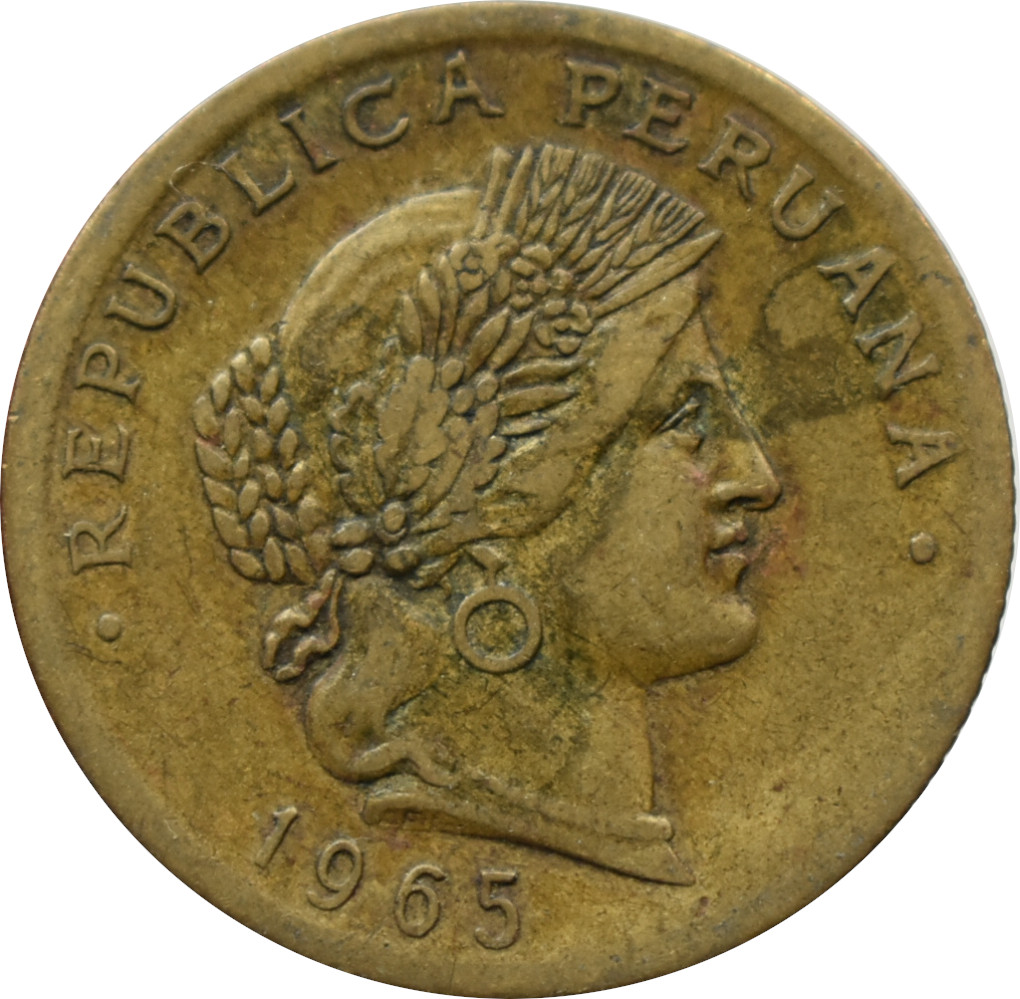 Peru 20 Centavos 1965