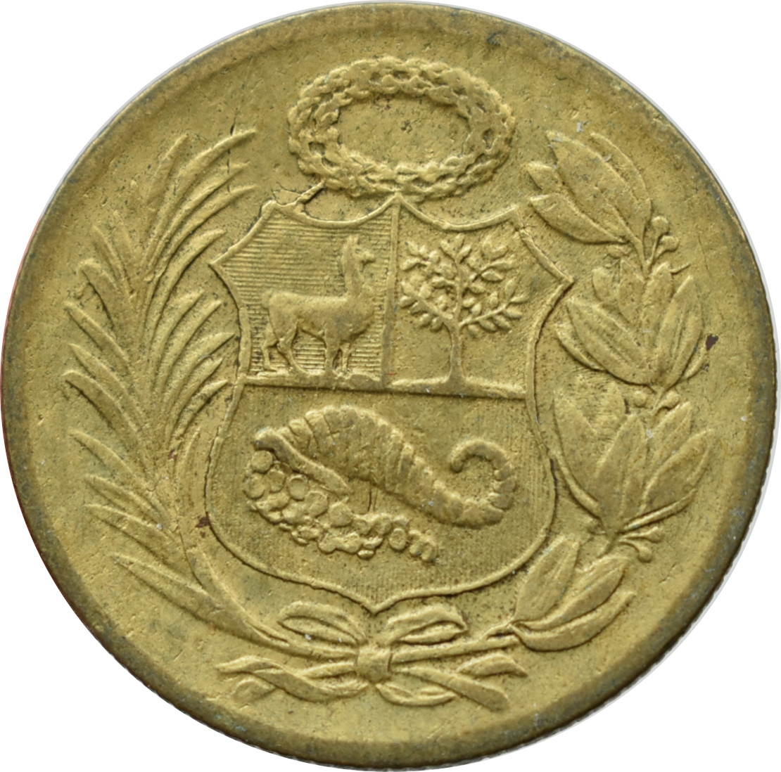 Peru 1/2 Sol de Oro 1963