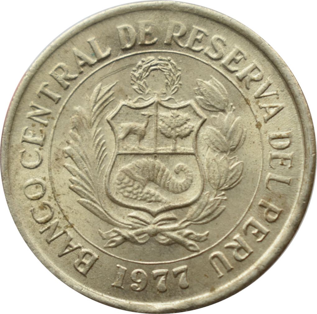 Peru 5 Soles de Oro 1977
