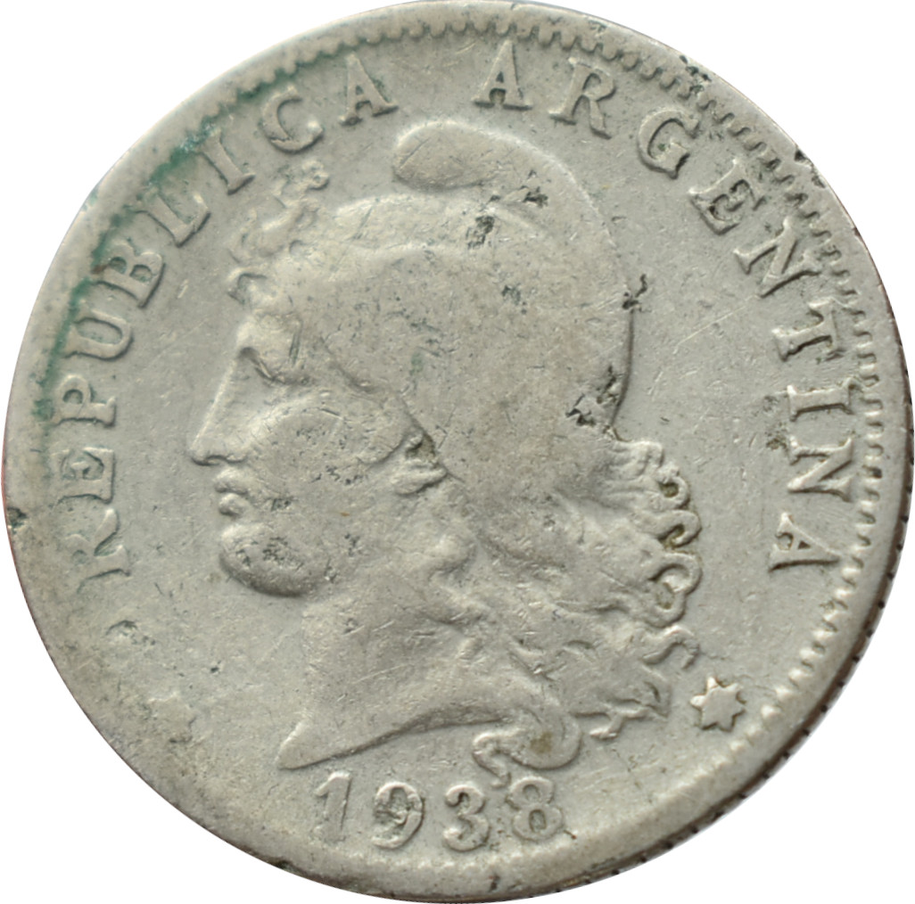 Argentína 20 Centavos 1938