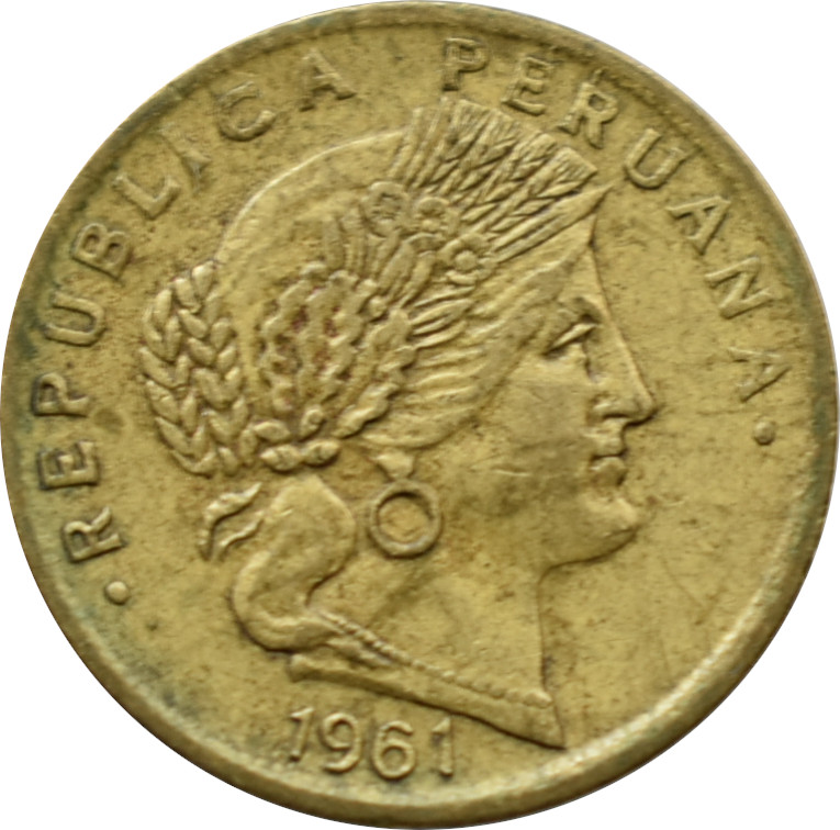Peru 5 Centavos 1961