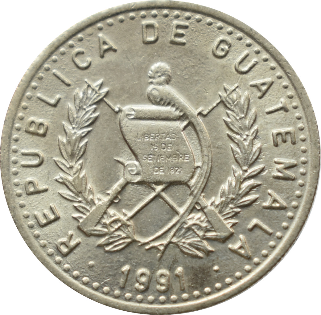 Guatemala 10 Centavos 1991