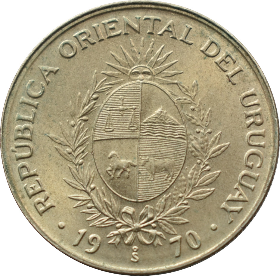 Uruguaj 20 Pesos 1970